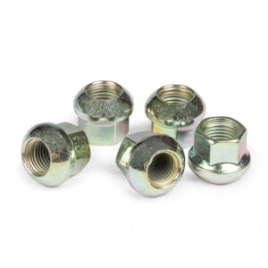 M14x1.5 Radius Wheel Nuts, Porsche Style, Set of 5