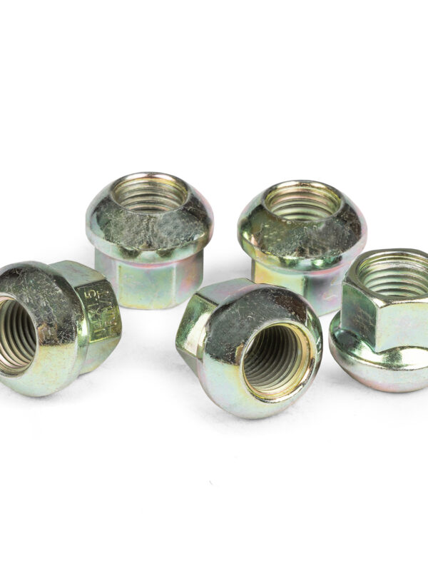 M14x1.5 Radius Wheel Nuts, Porsche Style, Set of 5