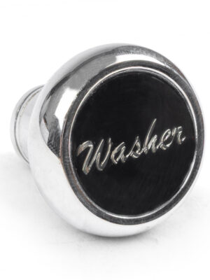 Chrome Deluxe Knob Switch with Black Label Washer