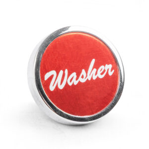 Chrome Deluxe Knob Switch with Red Label Washer