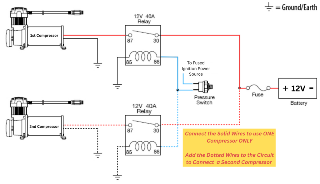 Manual Management System Second Compressor Harness Diagram