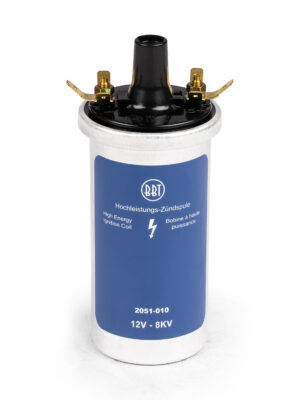 BBT 12V Blue Ignition Coil, 3.0 Ohms Oil Filled