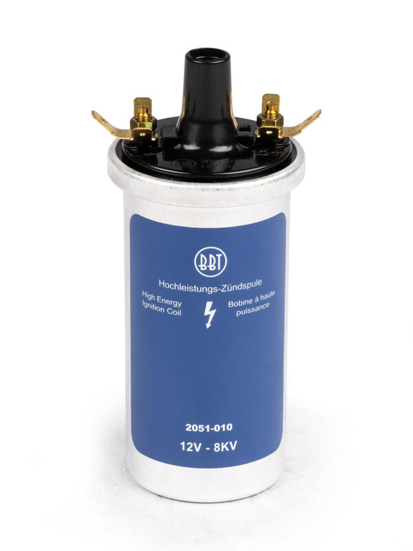 BBT 12V Blue Ignition Coil, 3.0 Ohms Oil Filled