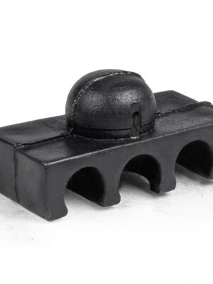 1961-79 Beetle Fan Shroud Ignition HT Lead Wire Mount, For 3 Leads
