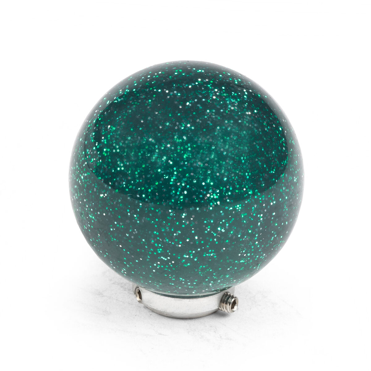 Mooneyes Glitter Ball Green Push on Gear Shift Knob