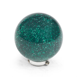 Mooneyes Glitter Ball Green Push on Gear Shift Knob