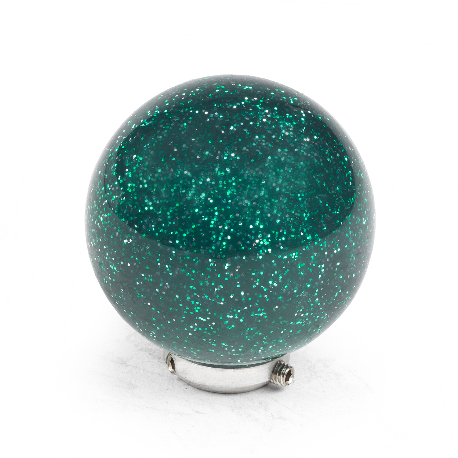 Mooneyes Glitter Ball Green Push on Gear Shift Knob