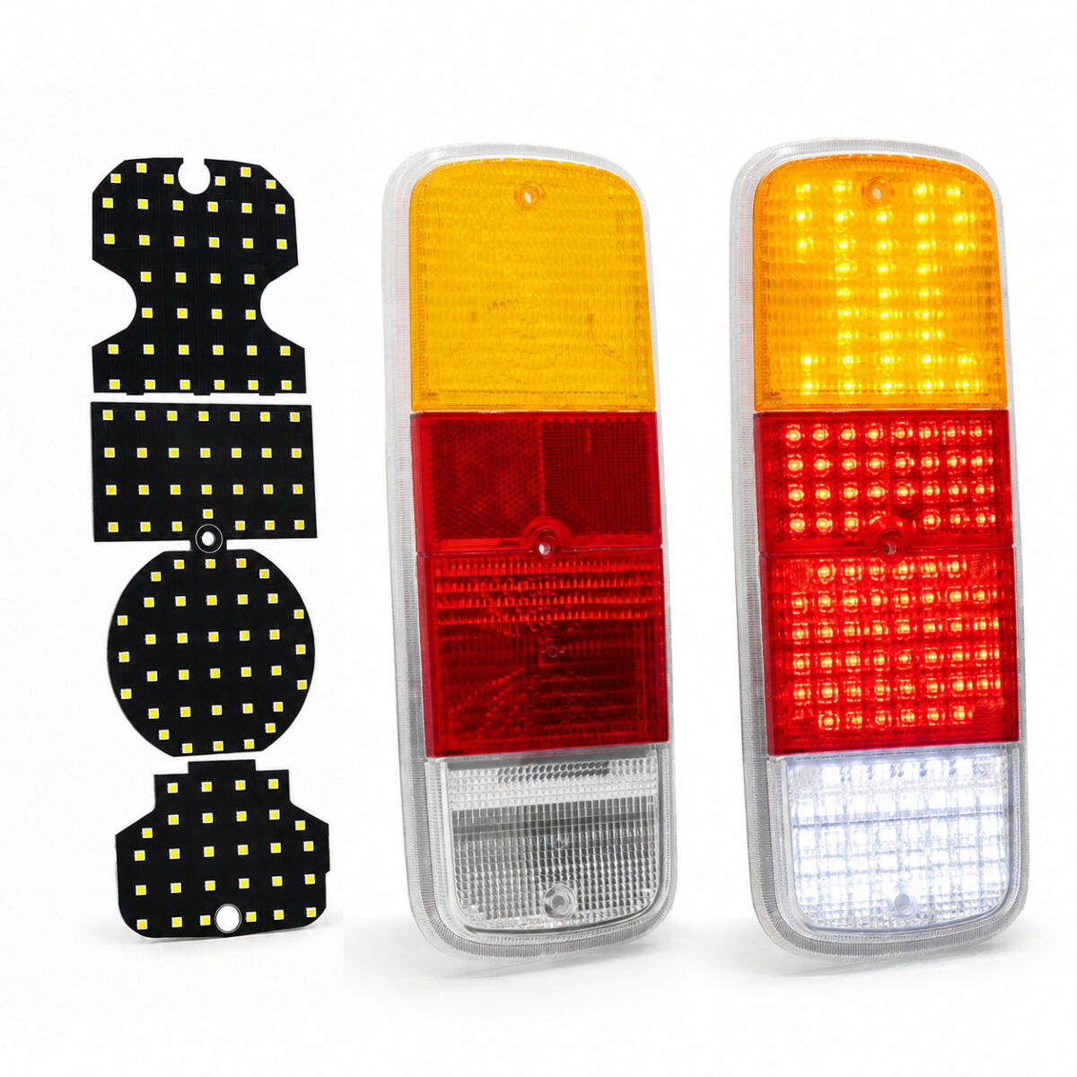 LED Bay Window Late Bay 1972-79 VW Bus Tail Rear Light LED Units